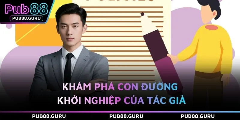 Khám phá con đường khởi nghiệp của tác giả